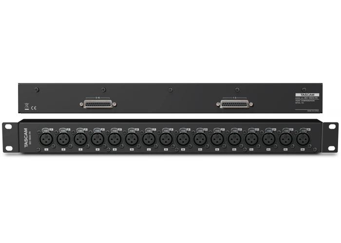 Tascam BO-16DX-IN Breakout Box with 16 Balanced In XLR(F) to 2* SUB-D25