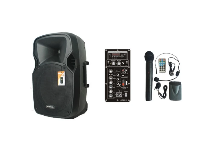 Mickle MP810 8 Şarjlı Portatif Hoparlör, EL+Headset Mikrofon, Efekt, USB, Bluetooth