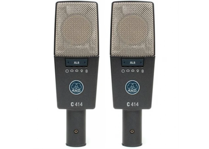 AKG C414 XLS MATCH PAIR Stereo Stüdyo Mikrofon Çifti Seti