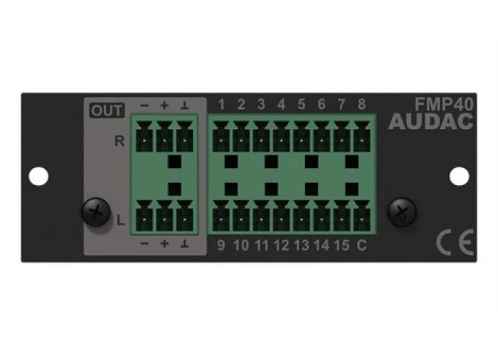 Audac FMP40 SourceCon™ voice file media player module