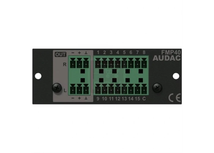 Audac FMP40 SourceCon™ voice file media player module