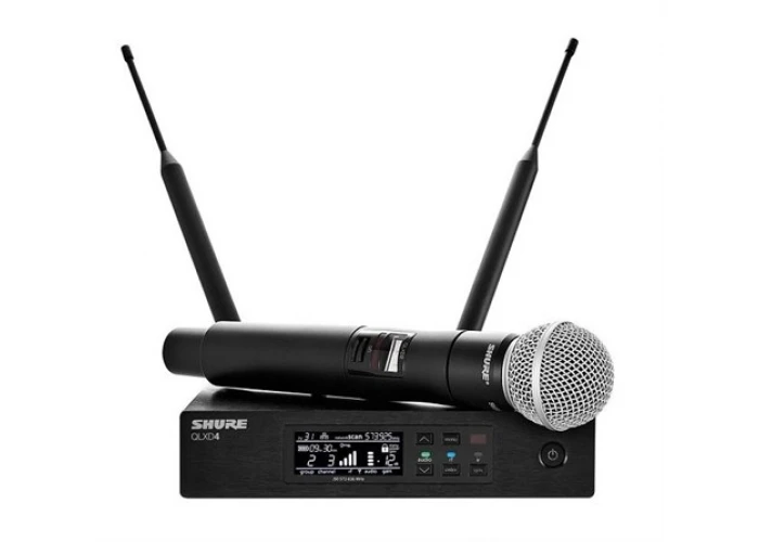 SHURE QLXD24E/SM58 El Tipi Kablosuz Mikrofon Seti