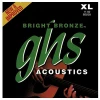 GHS CCBB20 Akustik Gitar Teli Set, XL Extra Light 11-50