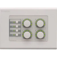 Yamaha DCP4V4S-EU Mtx Serisi İçin 4 Volume + 4 Switch Duvara Kontrol Paneli