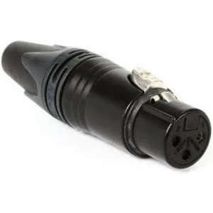 Neutrik NC3FXX-BAG Silver Contact XLR 3 Pin Dişi Konnektör