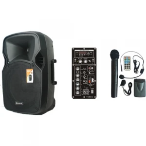 Mickle MP810 8 Şarjlı Portatif Hoparlör, EL+Headset Mikrofon, Efekt, USB, Bluetooth