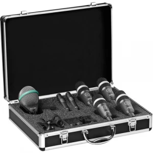 AKG DRUMSET CONCERT-1 SET Davul Mikrofon Seti 7 Parçalı Pro Set