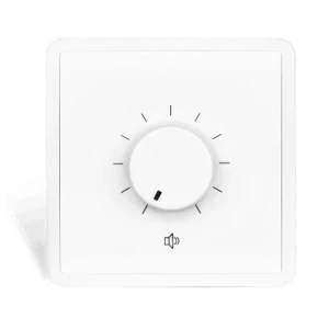Audac VC3022/W 100V volume controller 20W 80 x 80 mm 100v wall volume controller
