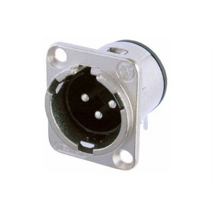 Neutrik NC3MD-H 3 Pin XLR şasi tip Erkek Konnektor, PCB mount
