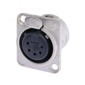 Neutrik NC5FD-L-1 5 Pin Xlr şasi tip Dişi Konnektor