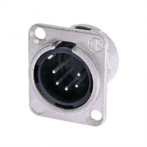 Neutrik NC5MD-L-1 5 Pin XLR şasi tip Erkek Konnektor