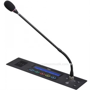 TAIDEN HCS-48U9DFF Fully Dijital Congress System Delegate Unit (flush-mounting, 5 voting keys, contactless IC-Card reader, 64 CHs,
