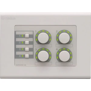 Yamaha DCP4V4S-EU Mtx Serisi İçin 4 Volume + 4 Switch Duvara Kontrol Paneli