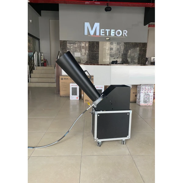 Metex Konfeti Makinesi Co Tüp İle Çalışır, (Tüp Hariç),Hard Case Dahil
