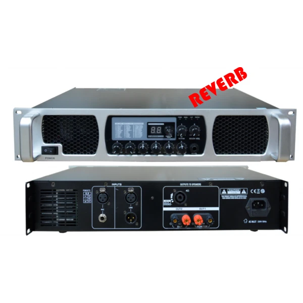 Machtig KR1800 Reverbli Ezan Amfisi 600W/4-ohm, 99 Efekt, 20W Ön dinleme Monitör