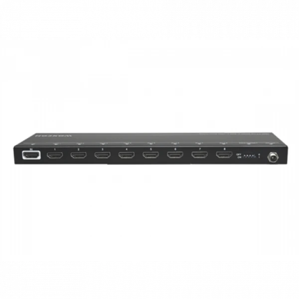 Woxcon SUH8E-H2 1:8 HDMI Splitter 4K@60, AOC Desteği ile 100 Metre Mesafe