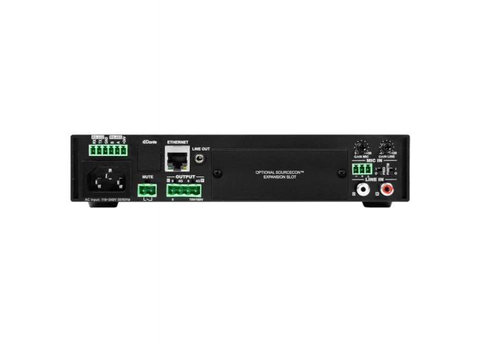 Audac MFA208 Hepsi bir arada ses çözümü 2x40W 4-ohm 100V