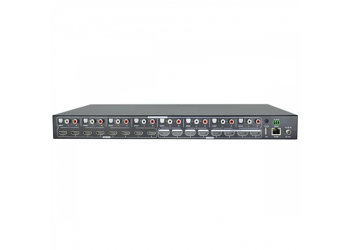 Woxcon MUH88-H2 8x8 HDMI Matrix Switcher with Audio, Scaling,, 4K 60Hz 4:4:4 HDMI