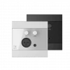 Audac WP205/B ARES5A wall panel - Microphone & line input - 80 x 80 mm