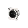 Roxtone RX3MD-NT şasi tip Xlr Erkek Konnektör, 3 Pin