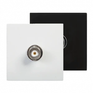 Audac CP45BNC/B Connection plate BNC 45 x 45 mm