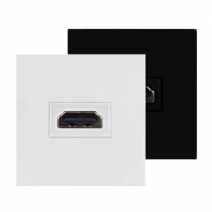 Audac CP45HDM/B Connection plate HDMI 45 x 45 mm