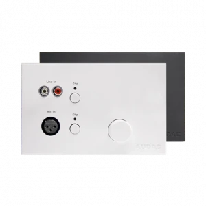 Audac WP523/B Remote wall mixer for LX523