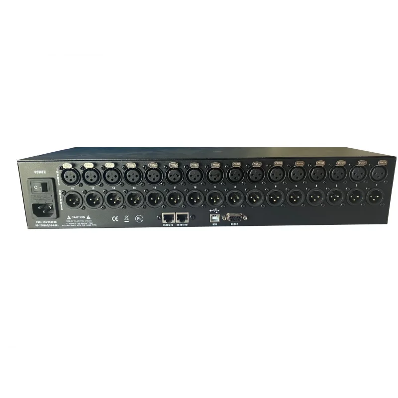 Audiofocus ADSP M1616 16x16 Matrix 16 Giriş / 16 Çıkış Dijital DSP Processor