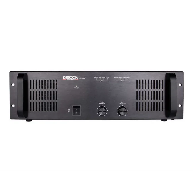 Decon DP-2500D 2x500W/100V D Class Power Amplifikatör