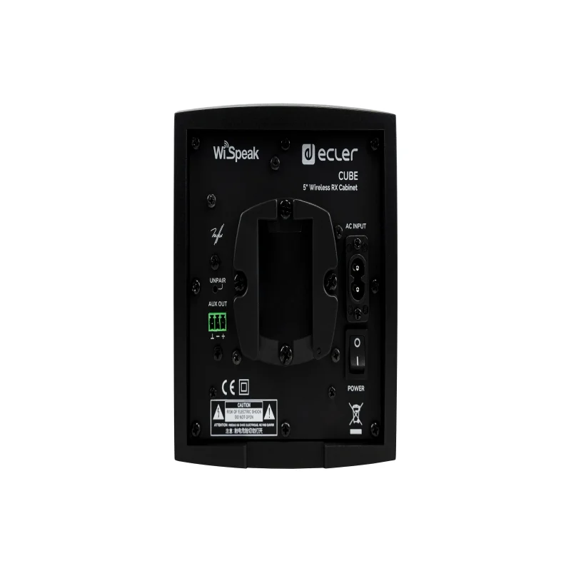 ECLER CUBE 5 Powered Hoparlör | 32 WRMS | WiSpeak | desktop + rail mount