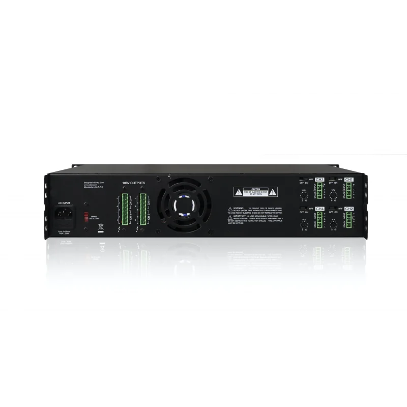 ECLER EHSA4-500 Power Amplifikatör 4x500W/100V