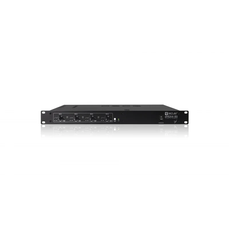 ECLER EHSA4-60 Power Amplifikatör 4x60W/70V/100V