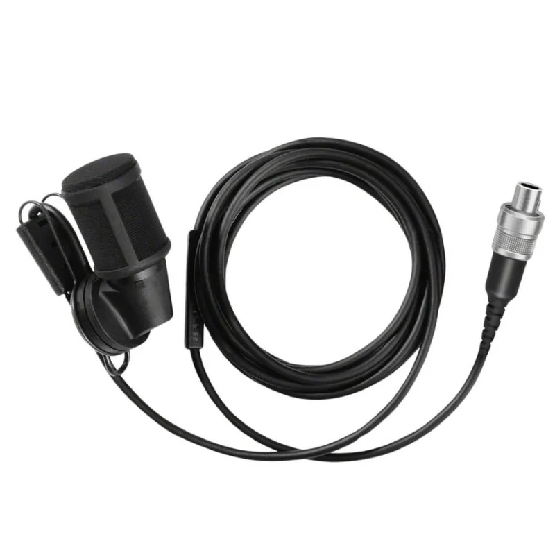 Sennheiser MKE 40 (BLACK 3-PIN) Kardioid Yaka Mikrofonu (3 pin SE fiş, Antrasit)