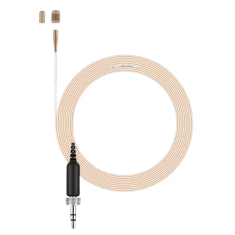 Sennheiser MKE 1-ew-3 Küresel Minyatür Yaka Mikrofonu (3,5 mm EW jak, Bej)