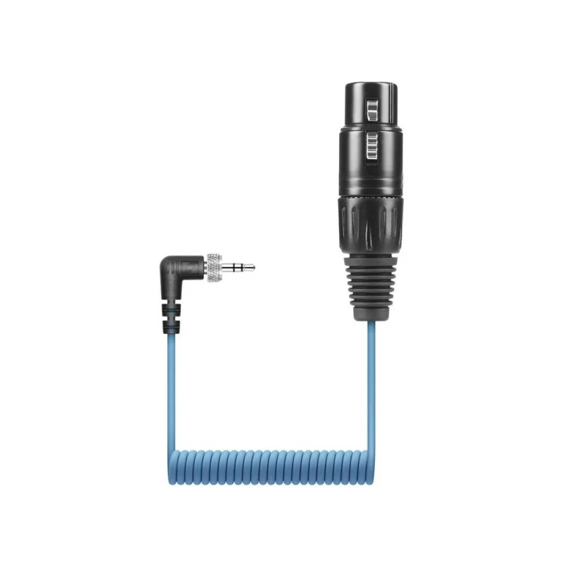Sennheiser KA 600 Spiral Mikrofon Kablosu (XLR-3 Dişi → 3,5 mm Jak, 20 cm)