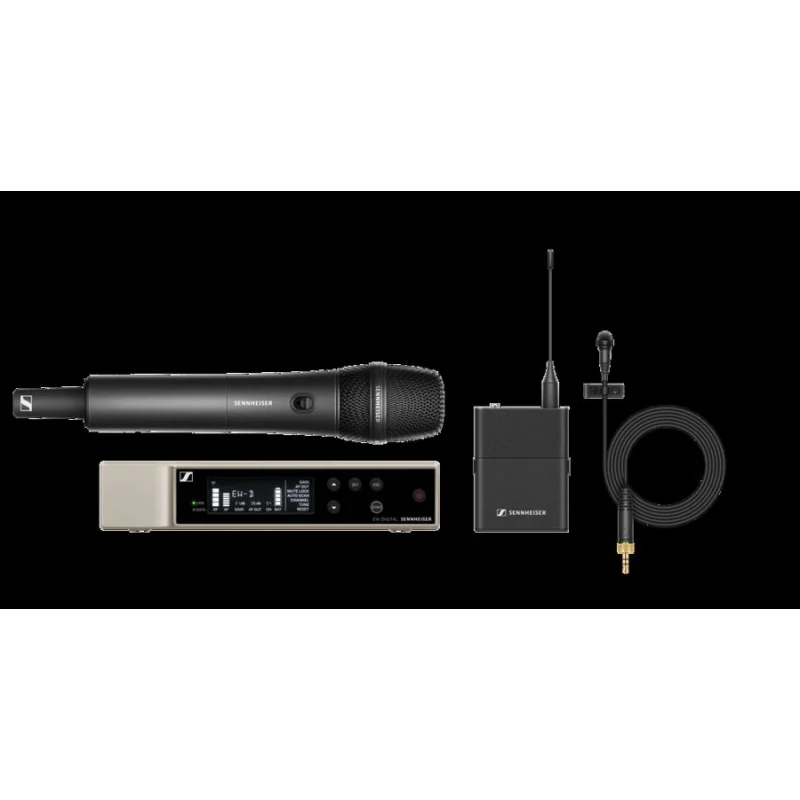 Sennheiser EW-D ME2/835-S SET (S4-7) Dijital Kablosuz Combo Set (El + Yaka, 630–662 MHz)