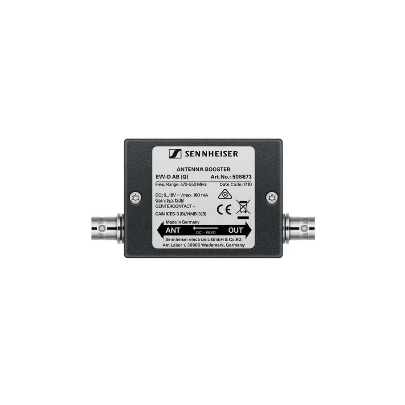 Sennheiser EW-D AB (R) Hat İçi Anten Boosterı (R, 520–608 MHz)