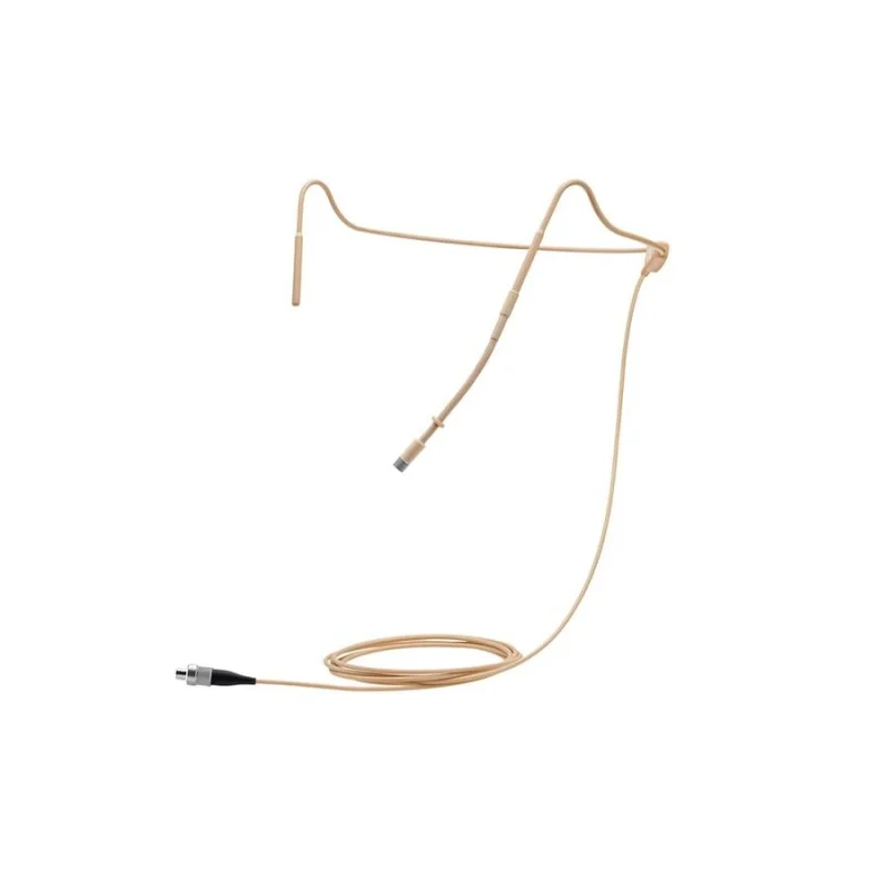 Sennheiser HS 2 (BEIGE 3-PIN) Ense Bantlı Headset Mikrofon (Bej, 3 Pin)
