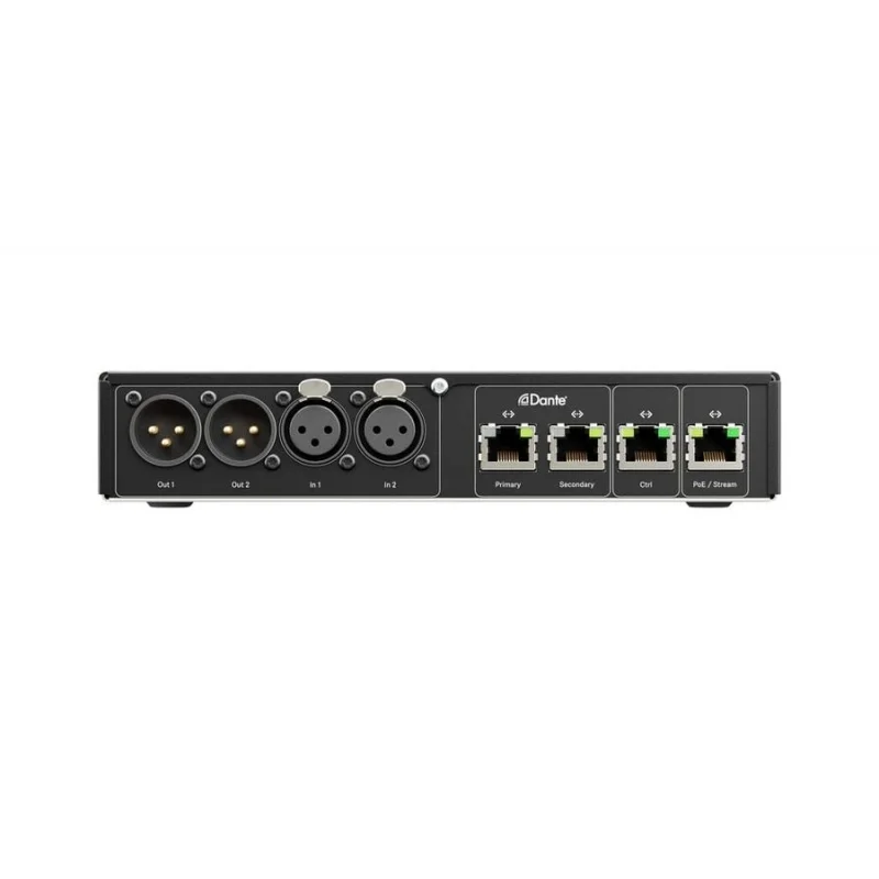 Sennheiser MobileConnect Station (2 Dante Arayüzlü, PoE Güç Kaynaklı)