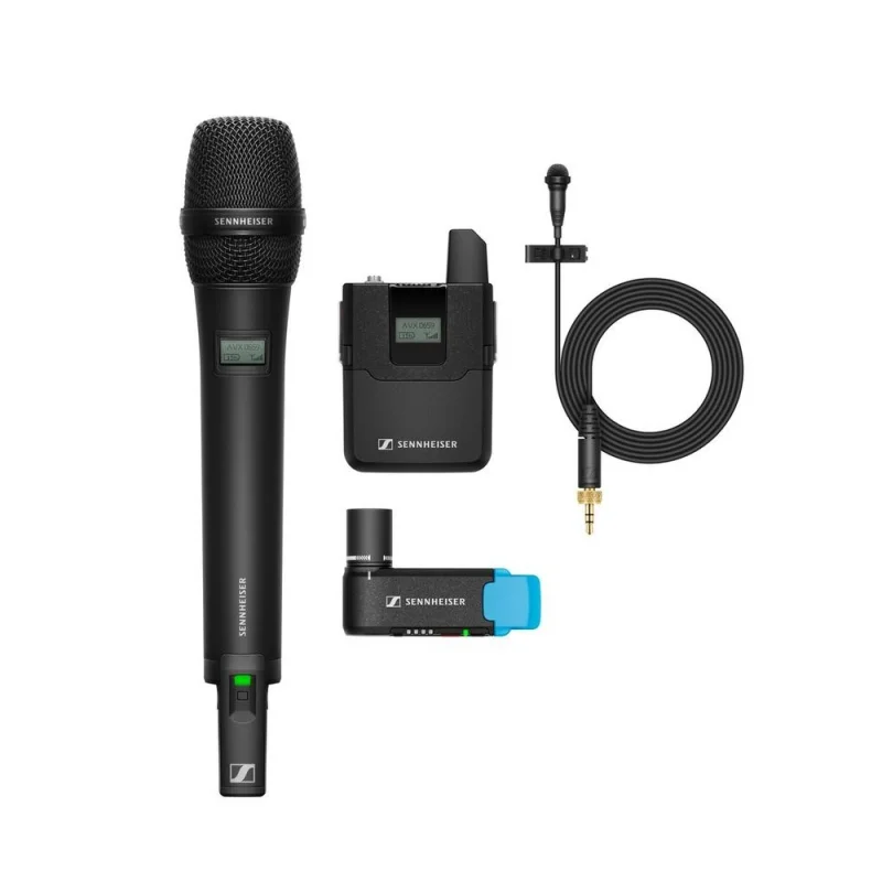 Sennheiser AVX ME2/835 SET-3 Kablosuz Combo Set (El + Yaka Mikrofonu)
