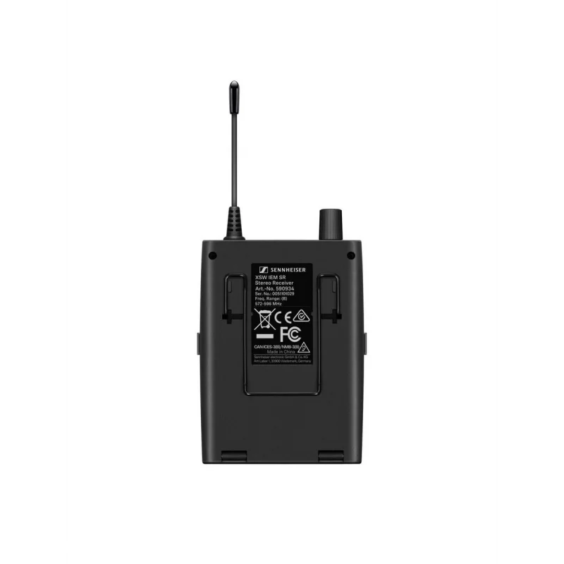Sennheiser XSW IEM EK (A) In-Ear Monitör Bel Tipi Alıcısı (A, 476–500 MHz)