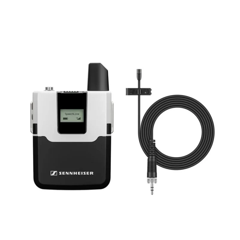 Sennheiser SL Bodypack - MKE 2 KIT DW-3 SpeechLine Dijital Bel Vericisi + MKE 2 Yaka Mikrofon Kiti