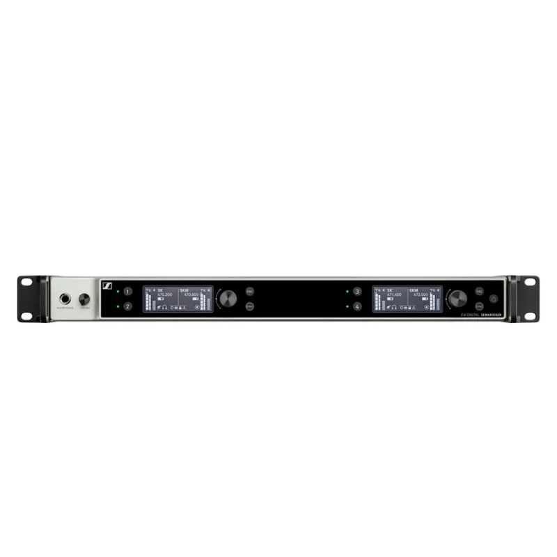 Sennheiser EW-DX EM 4 DANTE (Q1-9) 4 Kanallı Dante Alıcı (19 inç Rack, 470,2–550 MHz)