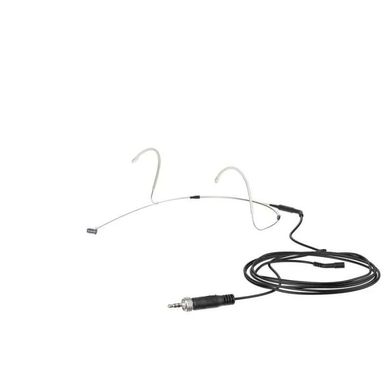 Sennheiser HEADMIC 4 Kardioid Kondenser Headset Mikrofon (Gümüş, 3,5 mm Jak)