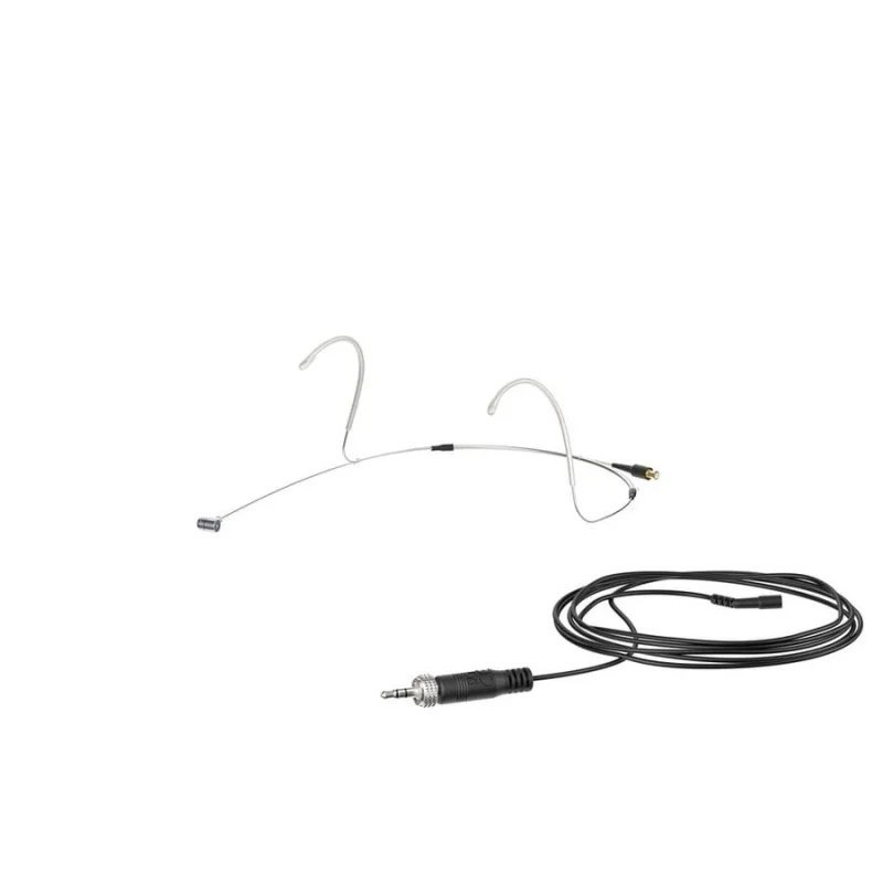 Sennheiser HEADMIC 4 Kardioid Kondenser Headset Mikrofon (Gümüş, 3,5 mm Jak)