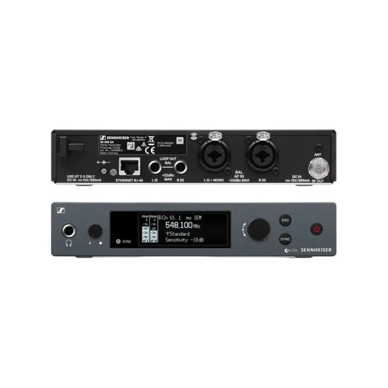 Sennheiser SR IEM G4-A1 Stereo In-Ear Monitör Vericisi (A1, 470–516 MHz)