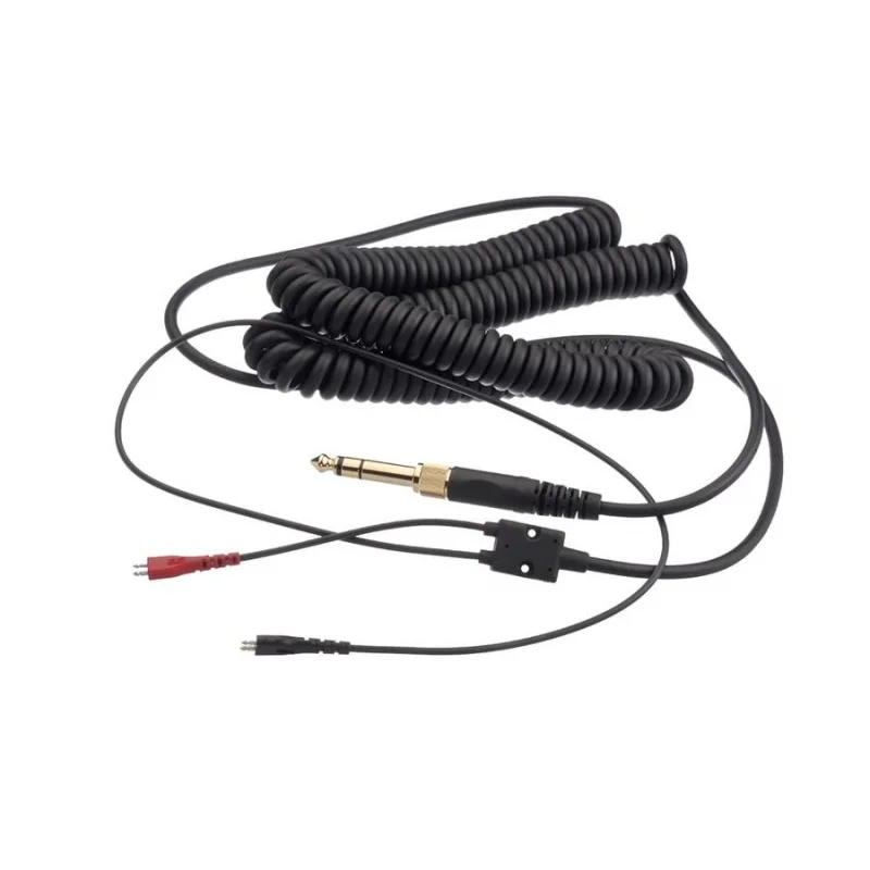 Sennheiser HD 25 Coiled Cable (3m) Spiral Kulaklık Kablosu (6,3 mm Adaptörlü)