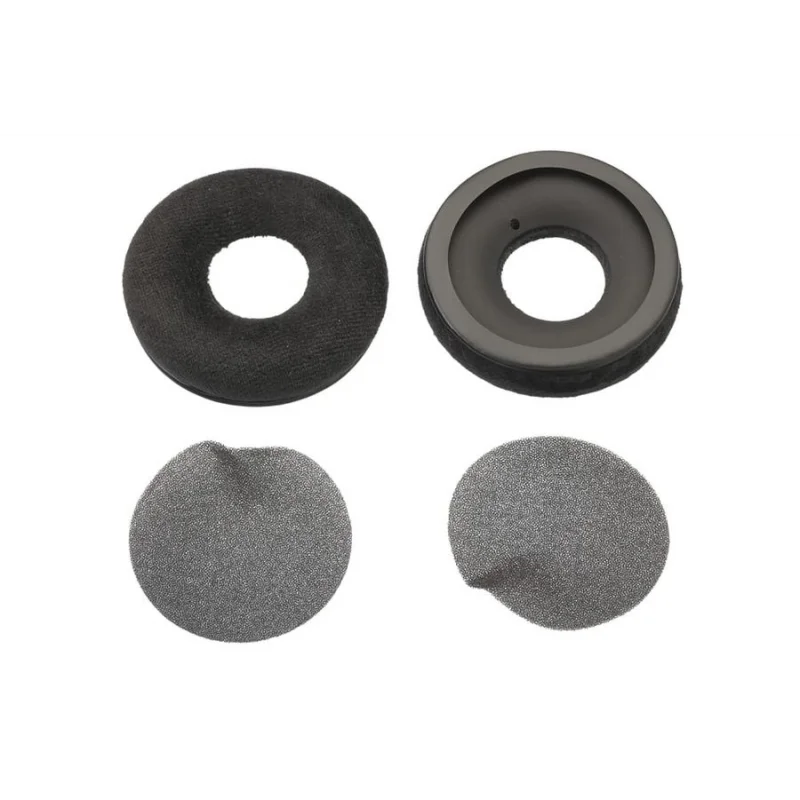 Sennheiser HD 25 - BLACK VELOUR EAR PADS Kadife Kulak Pedi (Siyah, 1 Çift)