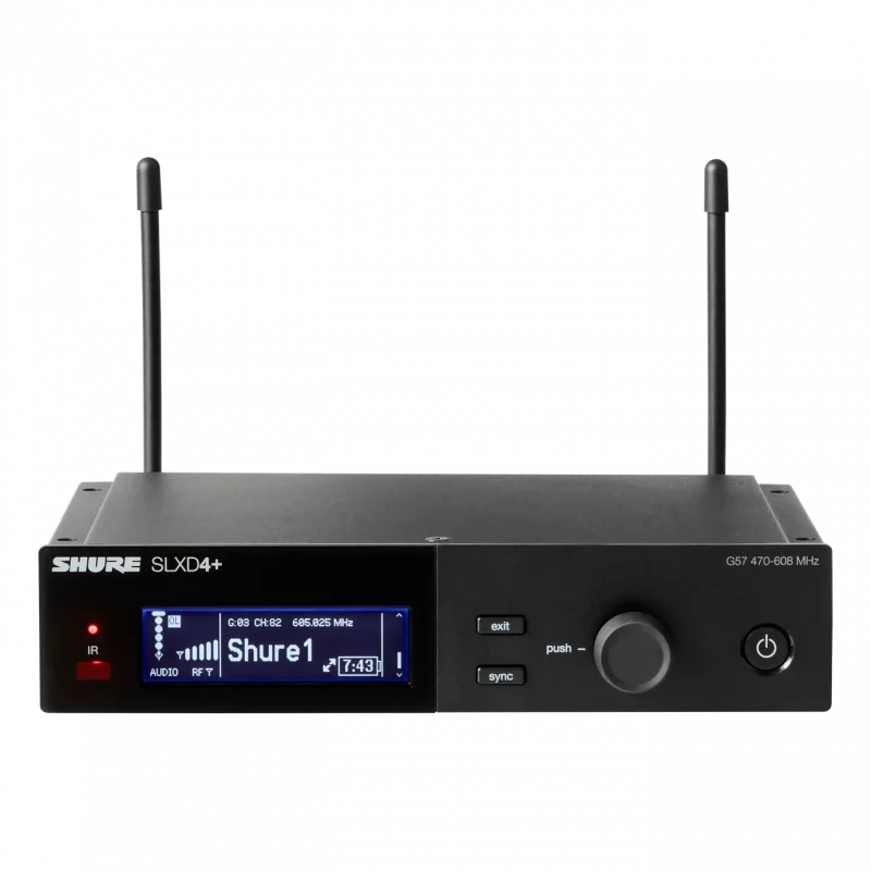 Shure SLXD24+/B58 Dijital Kablosuz El Mikrofonu Seti (Beta 58A)