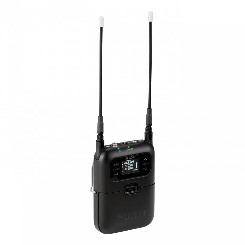 Shure SLXD5+ Portatif Dijital Kablosuz Alıcı (Kamera / Ses Çantası)